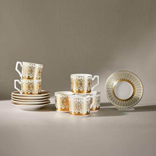 Karaca Aslı 6 Kişilik Kahve Fincan Takımı