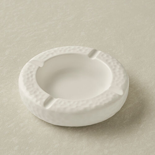 Karaca x Refika Bembeyaz Yuvarlak Küllük