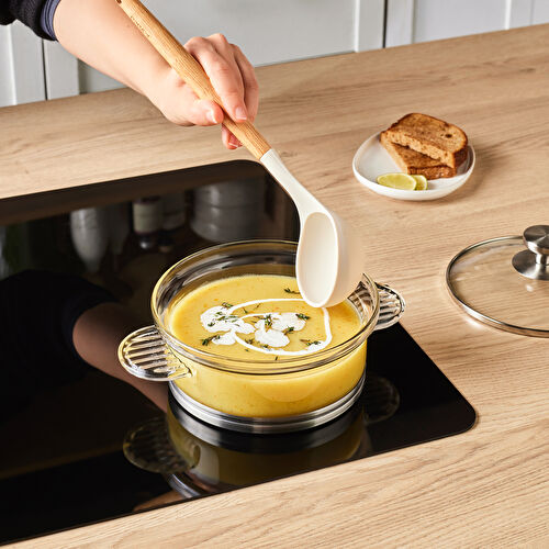 Karaca York Borosilikat Cam Tencere 16 cm