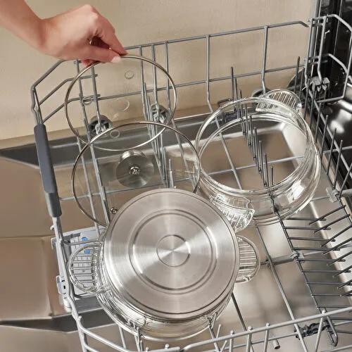 Karaca York Borosilikat Cam Buhar Tenceresi 18 cm