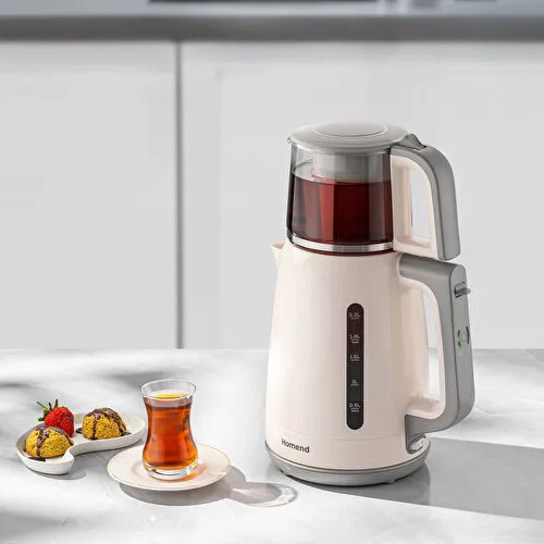 Homend Royaltea 1756H Çay Makinesi Beyaz