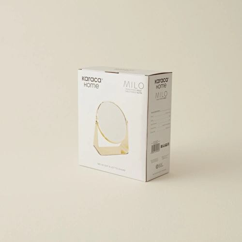 Karaca Home Milo Masa Aynası Gold 7x19x21.3 cm