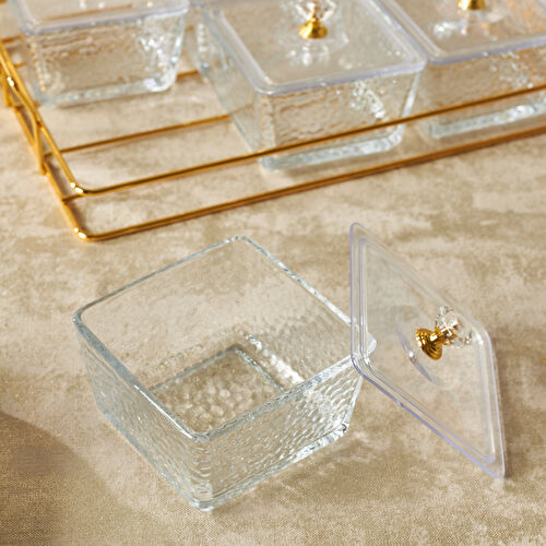 Karaca Home Maria 6'lı Dekoratif Sunumluk Gold