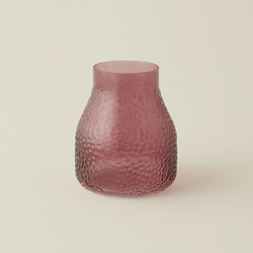 Karaca Home Ella Vazo Mor 12,5x16 cm Karaca Home Ella Vazo Mor 12,5x16 cm