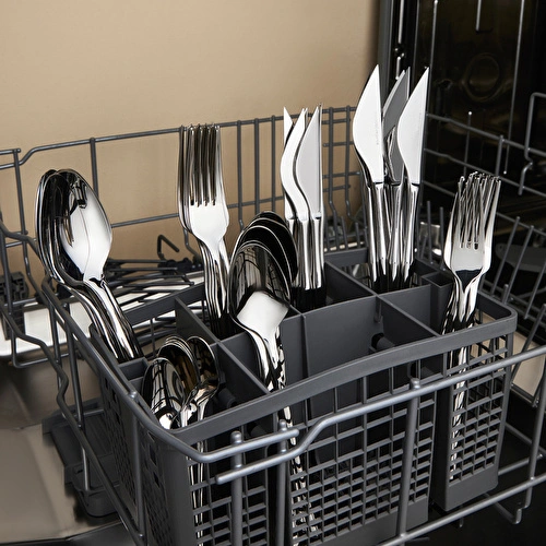 Karaca Elegance Cane Platin 12 Kişilik 84 Parça Çatal Kaşık Bıçak Takımı