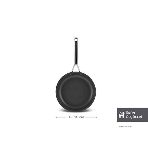 Karaca Plasma Steel 316+ 3Ply Tava 20 cm
