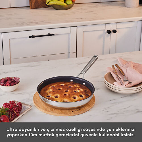 Karaca Plasma Steel 316+ 3Ply Tava 24 cm