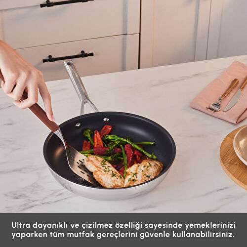 Karaca Plasma Steel 316+ 3Ply Tava 26 cm Karaca Plasma Steel 316+ 3Ply Tava 26 cm