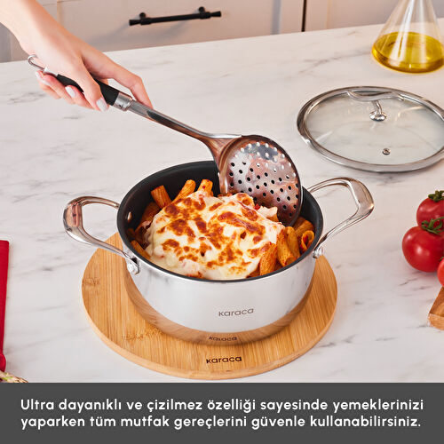 Karaca Plasma Steel 316+ 3Ply Tencere 20 cm Karaca Plasma Steel 316+ 3Ply Tencere 20 cm