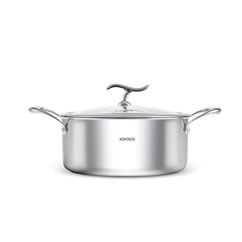 Karaca Plasma Steel 316+ 3Ply Tencere 22 cm