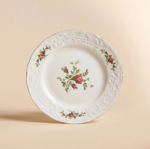 Karaca Vintage Rose Pasta Tabağı 20 cm