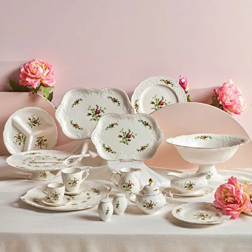 Karaca Vintage Rose Kase 14 cm