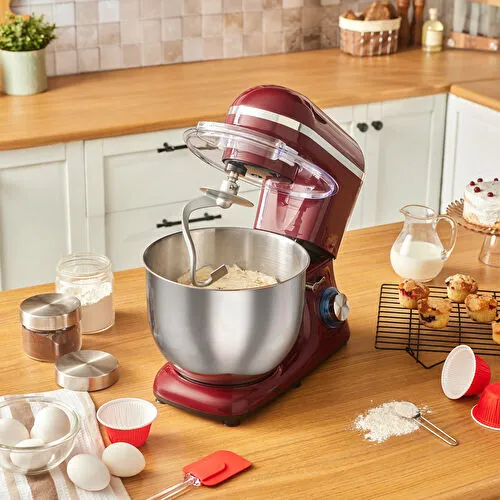 Karaca Chefcrafter Hamur Yoğurma Makinesi Red 1900W 7L