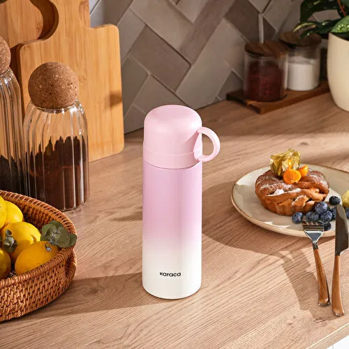 Karaca Candy Çelik Sızdırmaz Termos Pembe 500 ml