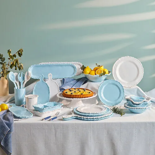 Karaca Perla Melamin Servis Tabağı 28 cm Beyaz Karaca Perla Melamin Servis Tabağı 28 cm Beyaz