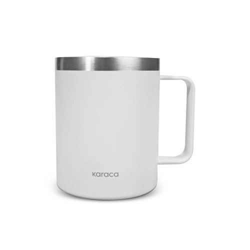 Karaca Thermal Çelik Mug 350 ml Beyaz