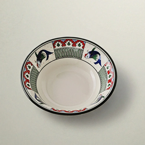 Karaca x Ömür Akkor İznik Balık Kase 16 cm