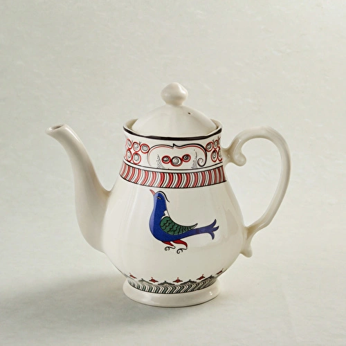 Karaca x Ömür Akkor İznik Kuş Demlik 965 ml
