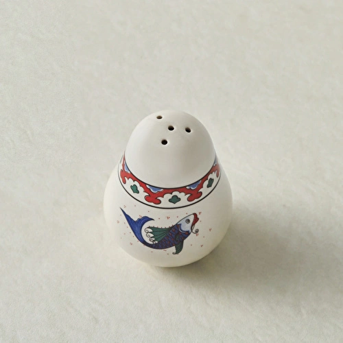 Karaca x Ömür Akkor İznik Balık Biberlik 6 cm