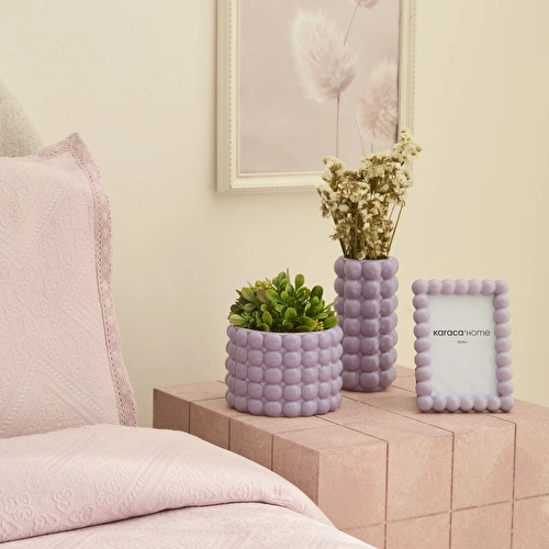 Karaca Home Rocco Fotoğraf Çerçevesi Lila 13x18 cm Karaca Home Rocco Fotoğraf Çerçevesi Lila 13x18 cm