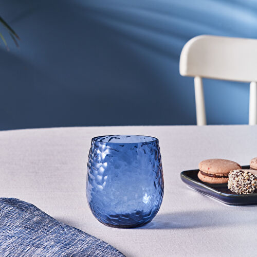 Karaca Amalfi Akrilik Su Bardağı 370 ml Marine Blue