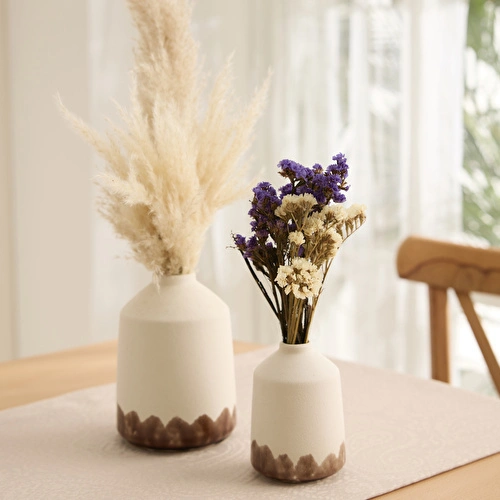 Karaca Home Polina Vazo 9,3x9,3x13,2 cm Karaca Home Polina Vazo 9,3x9,3x13,2 cm