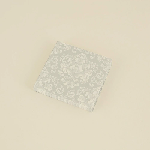 Karaca Home Bellis 20li Motifli Kağıt Peçete 33x33 Cm Silver
