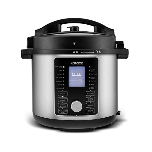 Karaca Cooker Elektrikli Basınçlı Pişirici Inox 1000W 6L