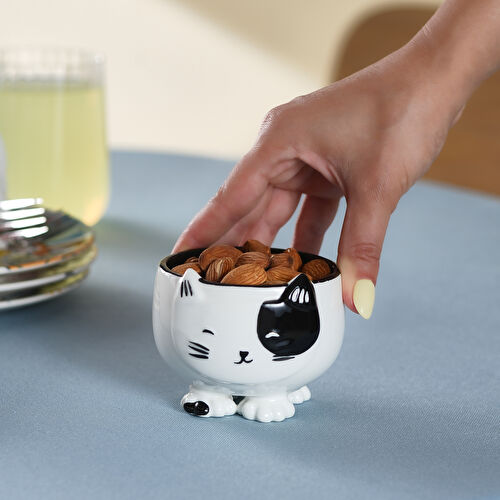 Karaca Kitty Çerezlik Siyah 7x9 cm