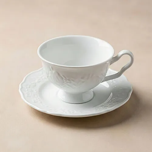 Karaca Beatrice Kahve Fincanı ve Tabağı 100 ml