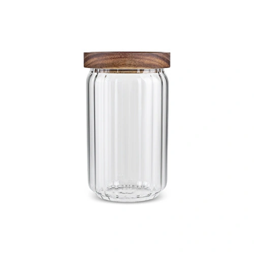 Karaca Mova Akasya Çizgili Saklama Kabı 580 Ml