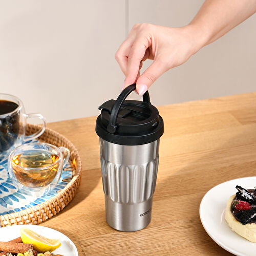 Karaca Antre Çelik Sızdırmaz Termos 500 ml Inox 
