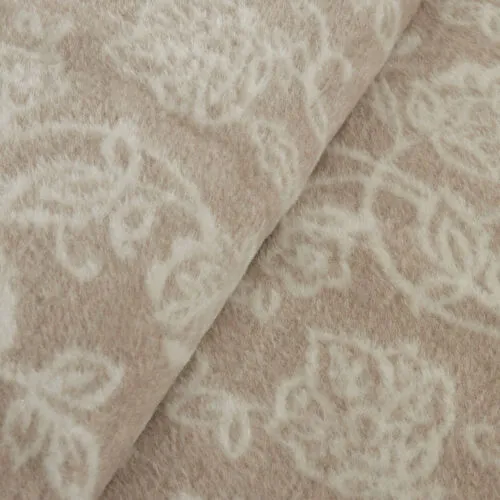 Karaca Home Glorinda Çift Kişilik Akrilik Battaniye Açık Kahve