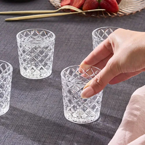 Karaca Vetna 6'lı Kahve Yanı Bardağı Şeffaf