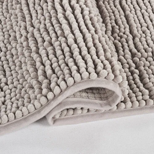Kaşmir Home Soft Makarna Banyo Paspas Gri 60x100 cm Kaşmir Home Soft Makarna Banyo Paspas Gri 60x100 cm