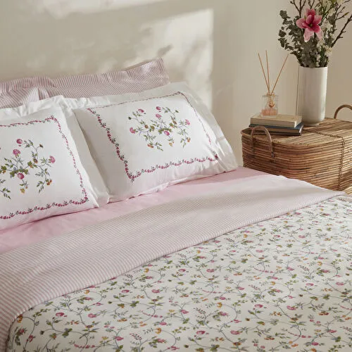 Karaca Home Brain Krep Çift Kişilik Nevresim Takımı Multicolur