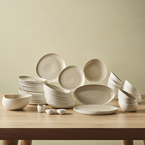 Karaca Earth Collection Rise 55 Parça 12 Kişilik Yemek Takımı