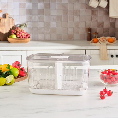 Karaca Citrina Saklama Kabı Beyaz Large 5000 ml