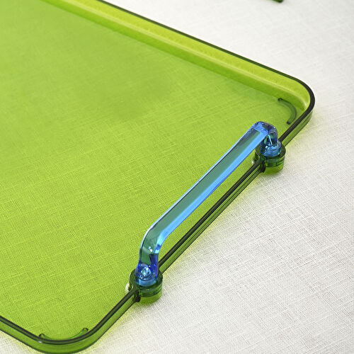 Karaca Claro Dikdörtgen Tepsi Yeşil 38 cm Karaca Claro Dikdörtgen Tepsi Yeşil 38 cm