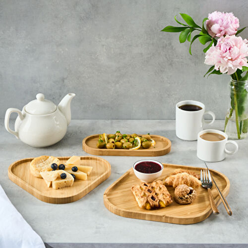 Karaca Bambu Intra 3'lü Sunumluk