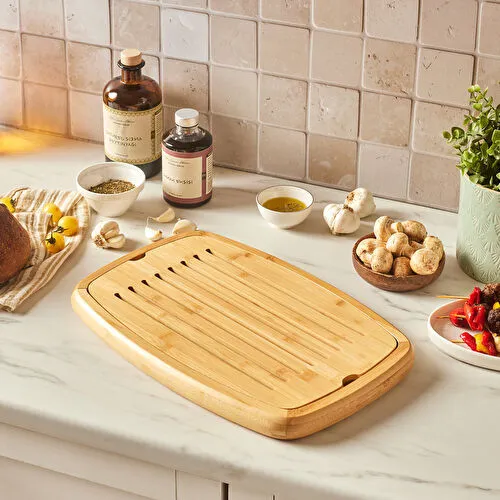 Karaca Bambu Aria 3 in 1 Kesme ve Sunum Tahtası