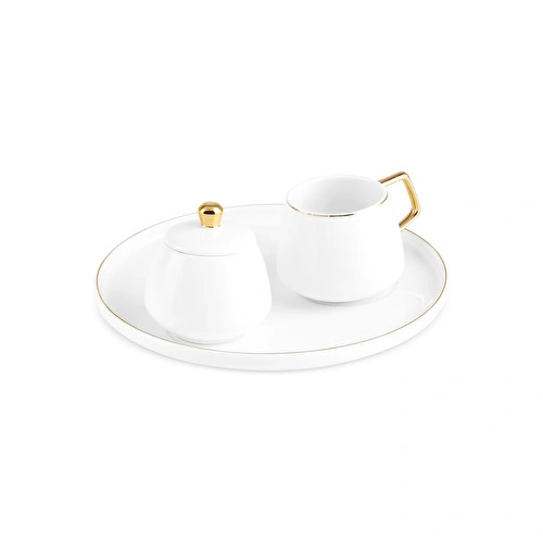 Karaca Streamline Saturn Tek Kişilik Kahve Sunum Seti 100 ml