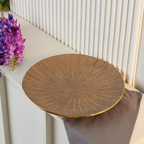 Karaca Home Marquis Dekoratif Tabak 35x35x4,5 cm