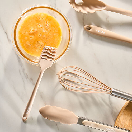 Karaca Bloom 10 Parça Silikon Servis Seti Karaca Bloom 10 Parça Silikon Servis Seti