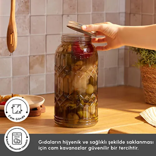 Karaca Storica Cam Kavanoz 2700 ml