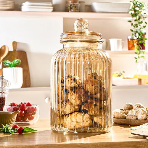 Karaca Binora Kapaklı Cam Kavanoz 5000 ml Karaca Binora Kapaklı Cam Kavanoz 5000 ml