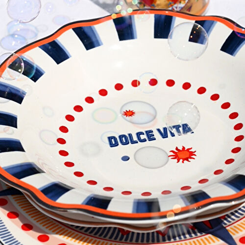 Baci Milano Dolce Vita Çukur Tabak 23 Cm