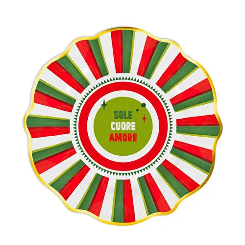 Baci Milano Dolce Vita Amore Tatlı Tabağı 21 Cm
