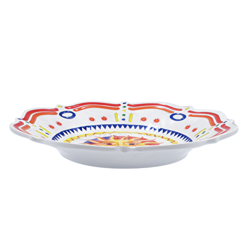 Baci Milano Dolce Vita Sun 6'lı Çorba Tabağı 23,5 cm Melamin