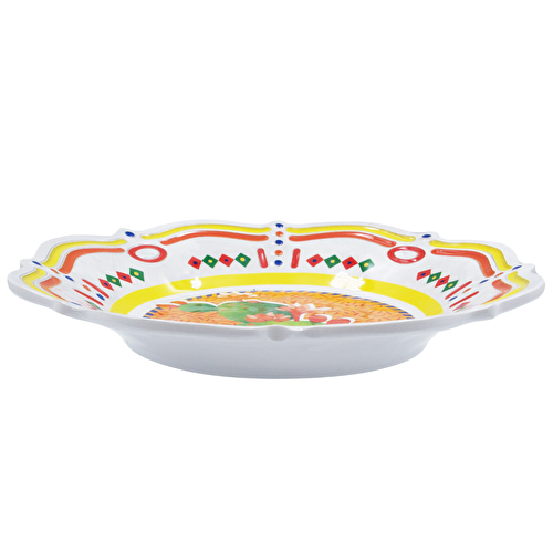 Baci Milano Dolce Vita Palm 6'lı Çorba Tabağı 23,5 cm, Melamin